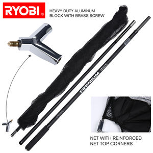 मानोकल कार्बन कार्प नेट 2 भाग भाग या रॉड पर फोम के साथ तैरते हुए कार्प नेट - Product Image 6