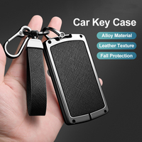 Coque de clé de voiture en métal et cuir de qualité supérieure pour Renault Megane 4 Captur Kadjar Koleos Talisman Espace 5 – Vente en gros