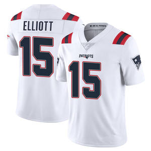 Groothandel New England Football Shirts 10 Drake Maye 12 Tom Brady 15 Ezekiel Elliott 4 Bailey Zappe Short Plus Size Gestikt - Product Image 2