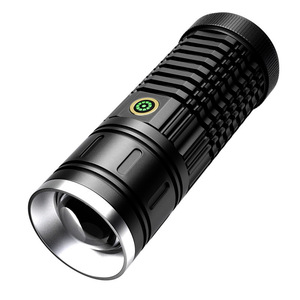 Ánh sáng mạnh siêu sáng tầm xa cắm trại ngoài trời có thể sạc lại AA <span class=keywords><strong>Zoom</strong></span> Trắng Led nhôm nhỏ Súng Đèn pin bán buôn - Product Image 1