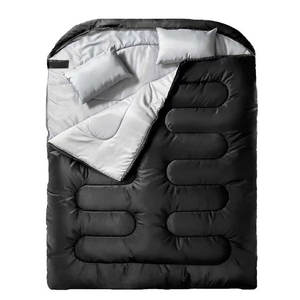 Sac de couchage extérieur détachable à double usage pour adultes Enveloppe en polyester épais imperméable et résistante au froid pour l'automne et l'<span class=keywords><strong>hiver</strong></span> - Product Image 1