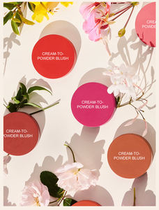 Rubor Vegano en Crema y Polvo de Etiqueta Privada, Suave y Natural, con SPF, Resistente al Agua y que Cambia de Color, Logotipo Personalizado para Maquillaje de Mejillas, Venta al Por Mayor - Product Image 3