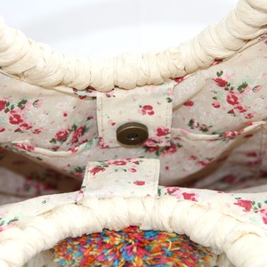 Bolsa de paja de papel tejida a mano para playa, bolso redondo de <span class=keywords><strong>verano</strong></span>, venta al por mayor, nuevo diseño, <span class=keywords><strong>Bali</strong></span>, <span class=keywords><strong>2022</strong></span> - Product Image 3