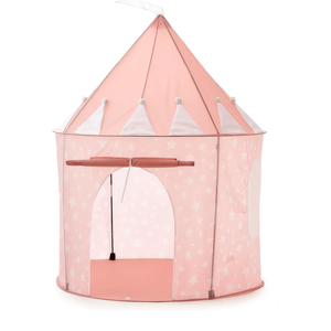 Venta al por mayor de fábrica Material de poliéster Unisex Pop up Princess Castle Play Tent Soft Toy para niños - Product Image 1