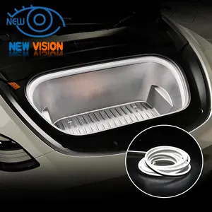 T.E. Sace – boîte de coffre avant, lumière décorative, bande lumineuse LED Flexible, ensemble de 6 pièces, éclairage extérieur de voiture