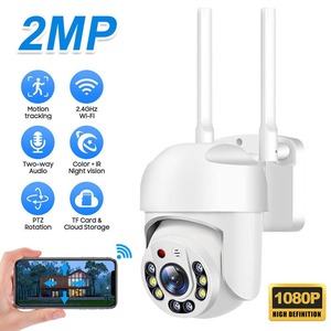 2MP HD không dây CCTV Camera 360 ngày đêm màn hình bên ngoài mini Sans Fil IP an ninh wifi High Definition Camera giám sát - Product Image 2