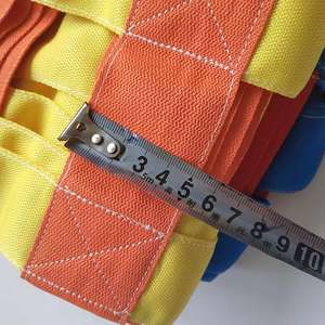 Enfants vilain château intérieur parc accessoires netpass trou de forage pont en bois filet de protection - Product Image 4