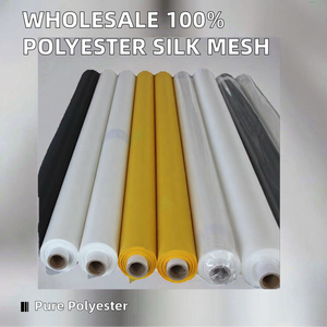 Factory Wholesale PFM Brand 6T-180T Monofilament 100% Polyester Low Elasticity Plain Weave Wire <b>Mesh</b> <b>Screen</b> Printing <b>Mesh</b> China - Product Image 2