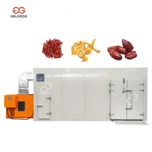 Ticari otomatik örgü kemer meyve biber zencefil dilimleme kurutucu kabak kurutma dolabı hurma tarih kurutma makinesi