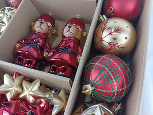 Senmasine-Boules <span class=keywords><strong>de</strong></span> Noël suspendues pour décoration <span class=keywords><strong>de</strong></span> vacances, ornements d'<span class=keywords><strong>étoile</strong></span>s d'ours en plastique - Product Image 6