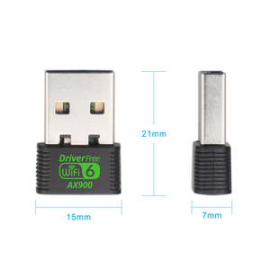 Miễn phí điều khiển Wi-Fi 6 ăng-ten <span class=keywords><strong>USB</strong></span> <span class=keywords><strong>Wifi</strong></span> <span class=keywords><strong>Adapter</strong></span> không dây Card mạng <span class=keywords><strong>USB</strong></span> ax900 <span class=keywords><strong>Wifi</strong></span> Dongle <span class=keywords><strong>USB</strong></span> <span class=keywords><strong>Wifi</strong></span> <span class=keywords><strong>Adapter</strong></span> cho PC - Product Image 5