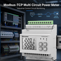 Compteur de puissance multi-circuits pour contrôle industriel, 4 canaux, 3 phases, Modbus PD194Z-E24E