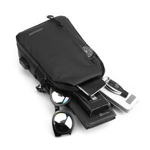 MXM - Nueva Bolsa de Pecho para <span class=keywords><strong>Hombre</strong></span>, Otoño 2021, Informal, de Gran Capacidad, Bandolera, Estilo Coreano, Impermeable, de Nailon, a la Moda - Product Image 5