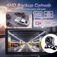 Tablette Android 10,1 pouces avec navigation GPS, CarPlay, Android Auto, écran tactile, lecteur MP3/MP4, caméra de recul et chargeur de voiture