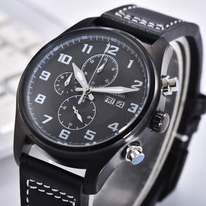 مصنع ZF V2 IW3777 كرونوغراف تجريبي 43 وحركة IWCS طلاء أزرق مضاد للانعكاس - Product Image 2