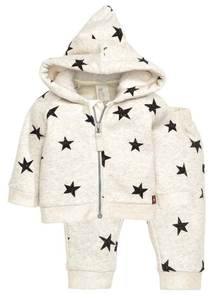 Ventes en gros de sweats à capuche vintage en laine mélangée pour bébés et nourrissons, ensembles de vêtements unisexes - Product Image 4