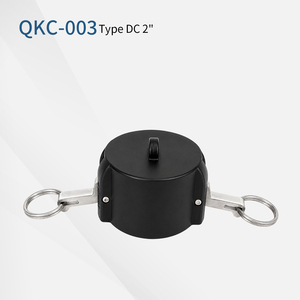 Raccord rapide Camlock en plastique Type B mâle-femelle, conception anti-fuite avec poignée en acier inoxydable - Product Image 2