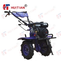 HT950A 6.5HP Bensin Mini Tangan Membajak Mesin