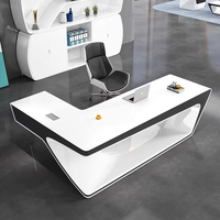 Mobilier de bureau KD22 escritorio pour chef de bureau table de bureau exécutive table de bureau de luxe pour chef de bureau