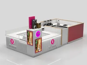Chiosco Alimentare Perfetto per Centro Commerciale / Chiosco Bubble Tea / Design Bar Succhi in Vendita <span class=keywords><strong>Moko</strong></span> - Product Image 5