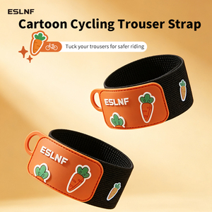 ESLNF Jolies sangles élastiques pour chevilles de cyclisme, pour pantalons de sport, course à pied et activités de plein air - Product Image 1