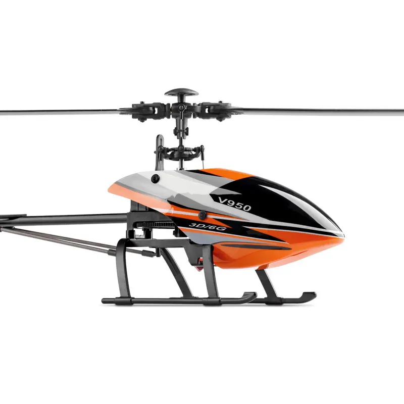 WLtoys V950 6CH RC Helicopter 2.4G Radio Control Toys 6-Axis Gyros Helicopter Toys With Brushless Motor