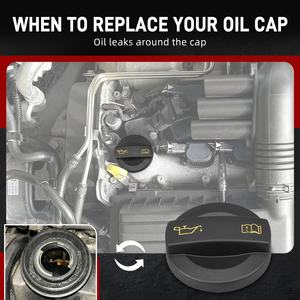 Tapa de llenado de aceite de motor de gasolina BEVINSEE EA211 para VW <span class=keywords><strong>Golf</strong></span> MK5 MK6 MK7 MK8 1.0 1.2 <span class=keywords><strong>1.4</strong></span> <span class=keywords><strong>TSI</strong></span> - Product Image 5