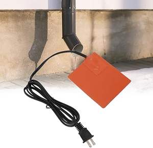 Chauffe-carter moteur avec thermostat 120V 150W 4 x 5 pouces, coussin chauffant en silicone auto-adhésif 3M pour bloc moteur - Product Image 1