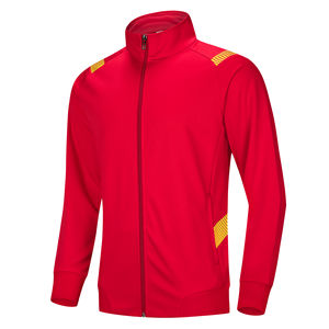 ชุดกีฬาเสื้อกันลมของผู้ชายชุดเสื้อแจ็คเก็ตกันลมแห้งเร็วระบายอากาศได้ดีทำจากโพลีเอสเตอร์ทุกฤดู - Product Image 3