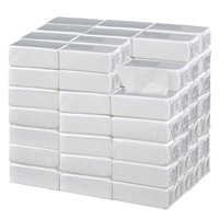 100 paquets de serviettes en papier en pâte de bois vierge blanche, fabriquées au JiangXi, sans logo, pour restaurants, hôtels, auberges, petit format