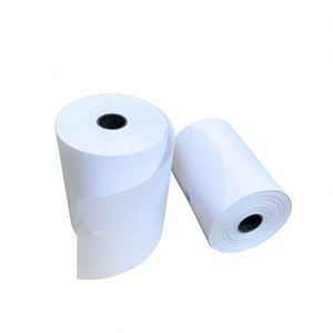 Rollos de Papel Térmico Personalizados, Libres de BPA, Impermeables, 100% Pulpa de Madera, 48/65/75/80g, 57x40mm, Etiquetas para Caja Registradora - Product Image 3