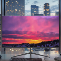 75Hz HDR LCD Business PC Monitor 1080P IPS Screen WLED Backlit VGA DP Input Desktop