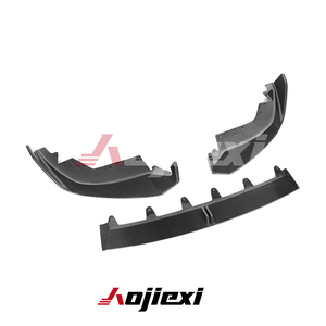 Separador de labios de parachoques delantero de fibra de carbono estilo AD para <span class=keywords><strong>BMW</strong></span> 3 Series G20 <span class=keywords><strong>G21</strong></span> LCI <span class=keywords><strong>330i</strong></span> M340i Touring Kit de cuerpo de labio delantero de carbono - Product Image 4