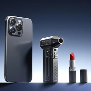 เครื่องเป่าลมอัดแบบเทอร์โบแฟน, เครื่องเป่าลมไฟฟ้า 100000RPM พร้อมไฟ LED, มอเตอร์ไร้แปรงถ่าน, เครื่องเป่าลม 4 ระดับแบบชาร์จไฟได้ - Product Image 1