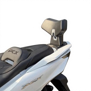Support de dossier de siège arrière noir pour moto Honda PCX 160 125 2021-2026 – Accessoire de rétrofit pour passager arrière - Product Image 2