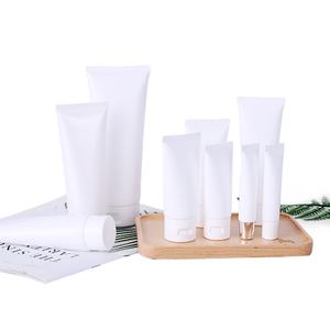 Tubos Suaves de PE de Alta Calidad de 15ml 20ml 30ml 50ml 100ml, Tubo Transparente para Crema Exfoliante, Envase para Limpiador Facial y Crema de Manos - Product Image 4