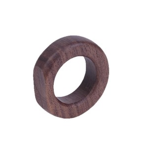 Poignées de tasses à café en bois de noyer noir massif, poignée plate et droite, usage domestique C110 - Product Image 5