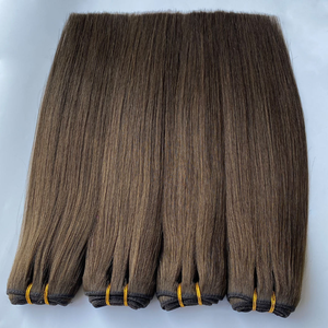 Extensions de cheveux humains brésiliens non traités, couleur naturelle, vente en gros, sans colle, perruque en dentelle couleur naturelle - Product Image 3