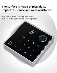 Teclado de Botones Táctiles Biométricos con Huella Dactilar, Personalizado, de Metal, con Protocolo OSDP, 125KHz/13.56MHz/EV1/EV2/EV3, Resistente al Agua, Autónomo - Product Image 6