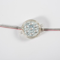 Nouveauté : Lumière ponctuelle LED à pixels pleine couleur pour la décoration des contours de bâtiments, 500 - 1999