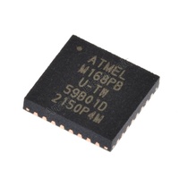 Microcontrolador IC ANSOYO ATMEGA168PB-MU AVR Core 20MHz 32VFQFN con Puertos de E/S IC/SPI/UART