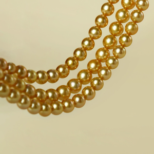 שרשרת צ'וקר יוקרתית בעיצוב נישתי של סיליסיס, בצבע זהב עשיר ומבריק, עם פנינים מלאכותיות, תוצרת פוג'יאן, לחתונה, לנשים - Product Image 4