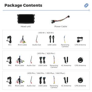MEKEDE X10 X20 X30 X40 UIS7865 8+128G  QLED AKM DSP ระบบไร้สาย Car-Play Android Auto สำหรับรถเบนซ์ สมาร์ท ปี 2006-2009 - Product Image 5