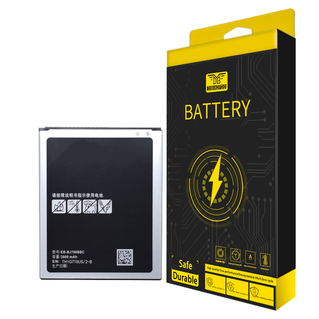 For Samsung GALAXY J72015 J7008 J700F J7009 J700 EB-BJ700BBC Original logo 3000mAh Battery