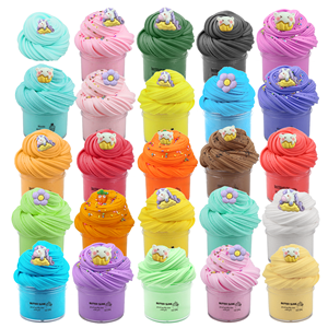 Ensemble de 24 slime au beurre, doux et non collant, parfum bonbon, fluffy pie, anti-stress, jouet pour enfants, cadeau d'anniversaire pour garçon et fille - Product Image 2