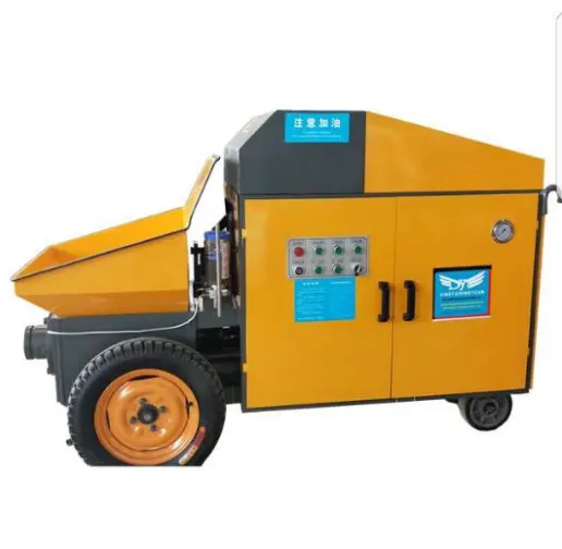 diesel mortar transfer inclined bucket concrete transfer pump Inclined bucket concrete transfer pump for conveying concrete
