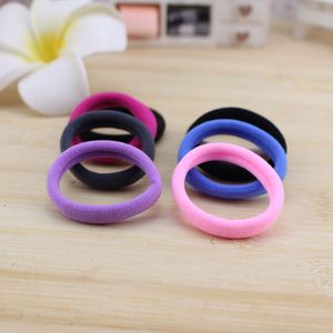 Coleteros de Pelo Trenzados de Alta Elasticidad, Tejido de Tela de Colores Mezclados, Accesorio para el Cabello de Uso Diario - Product Image 3