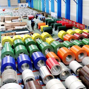 Ppgi Steel Coil RAL9003 1050 1060 Ppgi Coils Pre Painted Dx51 Z60 Z40 Z100 0.75mm 1.5mm 2mm Galvanized Steel Sheet <b>Roll</b> - Product Image 2
