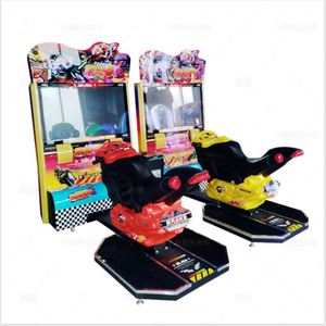 Máquina de Juego Arcade de Carreras de Motos y Autos Doble, Marca NINIX, Venta al Por Mayor de Fábrica, Operada con Monedas, 1 Año de Garantía, 110/220V, 2 Jugadores - Product Image 2