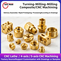 Joints en laiton 100 % inspectés, personnalisation de masse, pièces en laiton usinées CNC avec services de tournage et de perçage, services de fraisage CNC